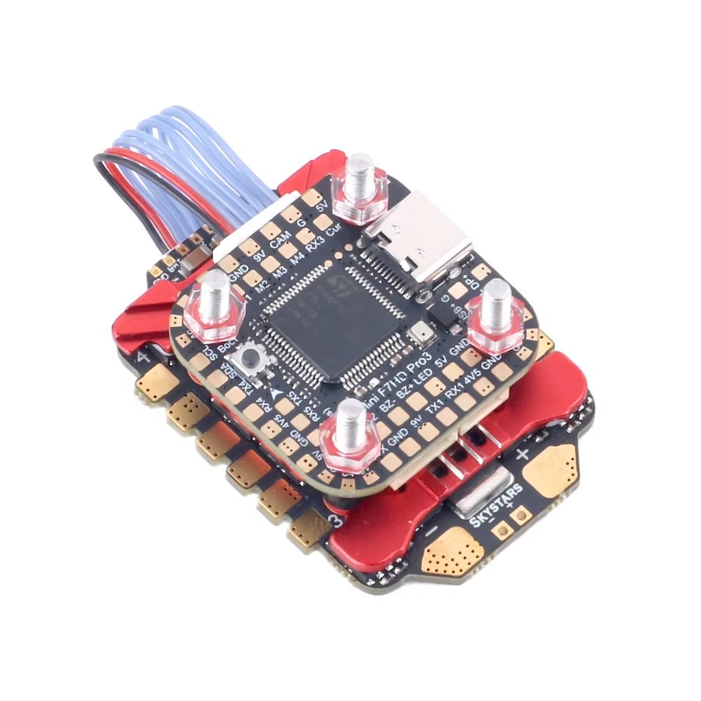 SKYSTARS F722FC & AM32 55A 4IN – Foxeer Reaper F4 128K 65A Esc Bewertung und Preis